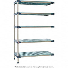 Metro - Plastic Shelving Type: Structural Plastic Open Shelving Shelf Capacity (Lb.): 2,000 - Apex Tool & Supply