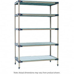 Metro - Plastic Shelving Type: Structural Plastic Open Shelving Shelf Capacity (Lb.): 2,000 - Apex Tool & Supply