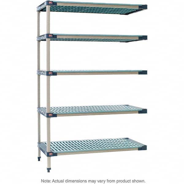 Metro - Plastic Shelving Type: Structural Plastic Open Shelving Shelf Capacity (Lb.): 2,000 - Apex Tool & Supply