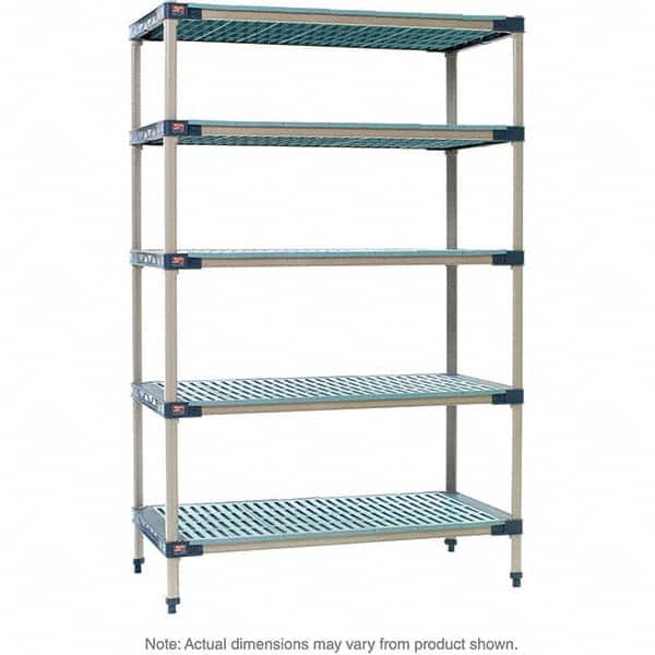Metro - Plastic Shelving Type: Structural Plastic Open Shelving Shelf Capacity (Lb.): 2,000 - Apex Tool & Supply