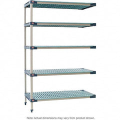Metro - Plastic Shelving Type: Structural Plastic Open Shelving Shelf Capacity (Lb.): 2,000 - Apex Tool & Supply