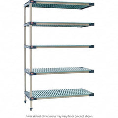 Metro - Plastic Shelving Type: Structural Plastic Open Shelving Shelf Capacity (Lb.): 2,000 - Apex Tool & Supply