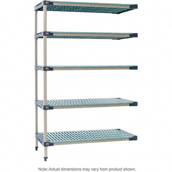 Metro - Plastic Shelving Type: Structural Plastic Open Shelving Shelf Capacity (Lb.): 2,000 - Apex Tool & Supply