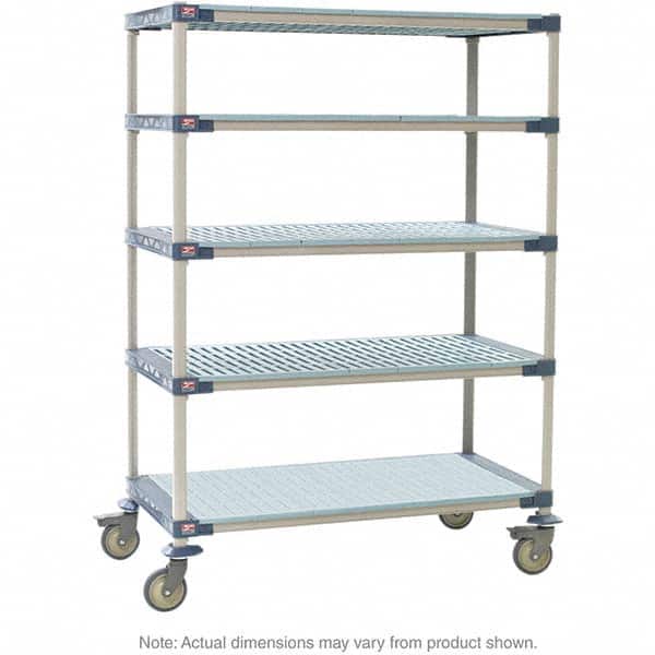 Metro - Plastic Shelving Type: Structural Plastic Open Shelving Shelf Capacity (Lb.): 750 - Apex Tool & Supply