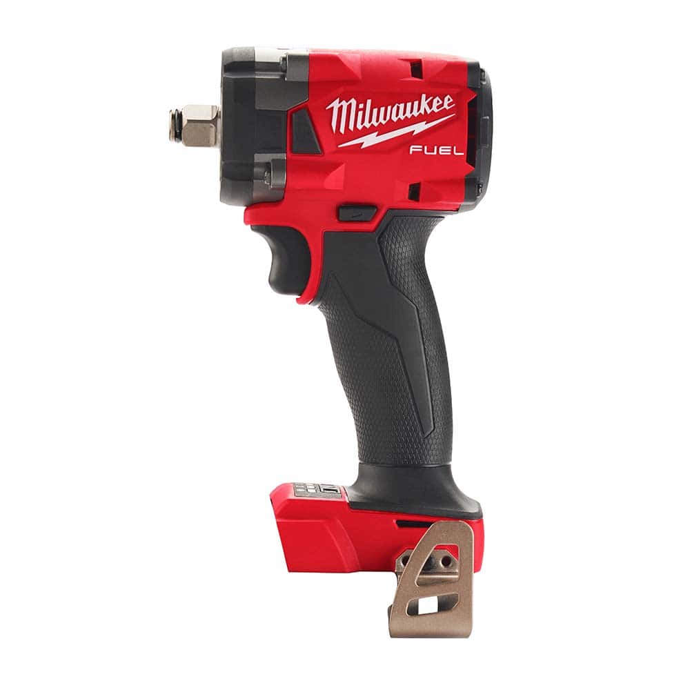 Milwaukee Tool - Cordless Impact Wrenches & Ratchets Voltage: 18.00 Drive Size (Inch): 1/2 - Apex Tool & Supply