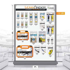 Leak Finder - Automotive Leak Detection Kits Type: Complete Leak Detection Kit Applications: A/C Systems - Apex Tool & Supply