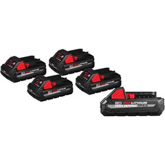 Milwaukee Tool - 18 Volt Lithium-Ion Power Tool Battery - Apex Tool & Supply