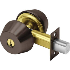 Sargent - Deadbolts Type: Classroom Deadbolt Door Thickness Range: 1-3/8-1-3/4 - Apex Tool & Supply
