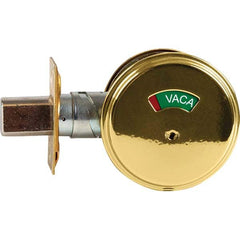 Falcon - Deadbolts Type: Interior Rose Lock Type: Single Cylinder - Apex Tool & Supply