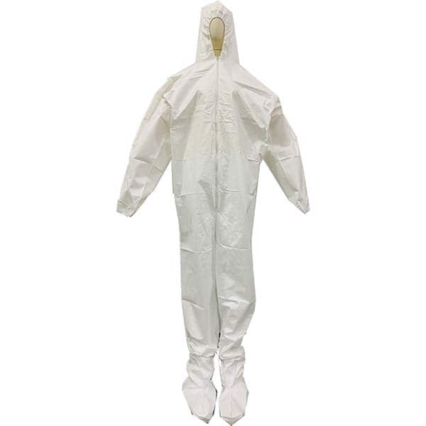 PRO-SAFE - Disposable & Chemical Resistant Coveralls Garment Style: Coverall Garment Type: General Purpose - Apex Tool & Supply