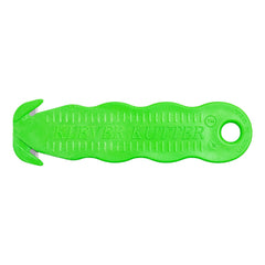 Klever Innovations - Utility Knives, Snap Blades & Box Cutters; Type: Safety Blade ; Blade Type: Concealed ; Number of Blades Included: 1 ; Number of Blades: 1 ; Handle Material: Plastic ; Color: Green - Exact Industrial Supply