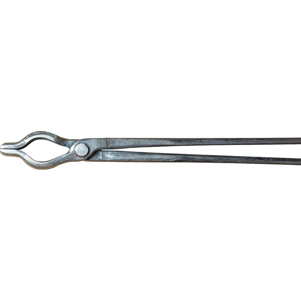 Lansing Forge, Inc. - Tongs; Type: Curved; Flat Jaw ; Overall Length (Inch): 42.00000 ; Material: High Carbon Steel - Exact Industrial Supply