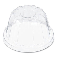 DART - Paper & Plastic Cups, Plates, Bowls & Utensils; Breakroom Accessory Type: Cold Cup Lid ; Breakroom Accessory Description: Cup Lids-Cold Cup Dome ; Color: Clear - Exact Industrial Supply