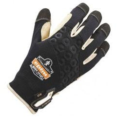 710LTR XL BLK HD LEATHER-REIN GLOVES - Apex Tool & Supply
