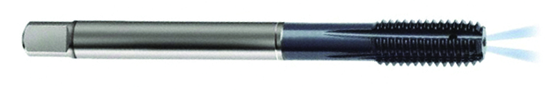 M12 x 1.75 Dia. - 6HX - 5 FL - PM Cobalt Semi-Bott Tap-ALCRN-Coolant-Thru-FORM-C - Apex Tool & Supply