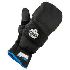 816 L BLK THERMAL FLIP-TOP GLOVES - Apex Tool & Supply