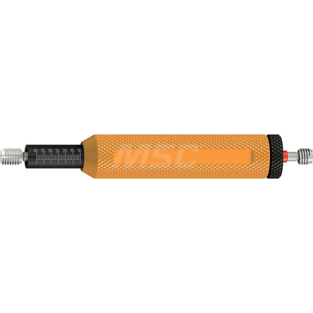 Analog Thread Depth Gages; Thread Size (Inch - 0 Decimals): 5/16-24; Thread Standard: UNF; Class Of Fit: 2B; Overall Length: 7.00; Material: Tool Steel; Standards: ASME B1.2