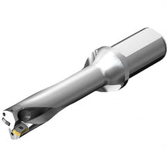 Sandvik Coromant - 60mm Max Drill Depth, 4xD, 15mm Diam, Indexable Insert Drill - Apex Tool & Supply