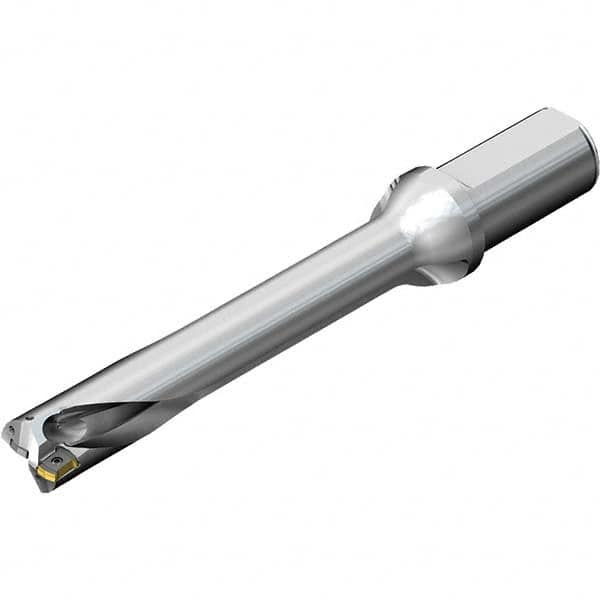 Sandvik Coromant - 144mm Max Drill Depth, 6xD, 24mm Diam, Indexable Insert Drill - Apex Tool & Supply