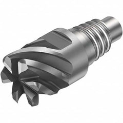 Sandvik Coromant - Corner Radius & Corner Chamfer End Mill Heads Mill Diameter (mm): 16.00 Mill Diameter (Decimal Inch): 0.6299 - Apex Tool & Supply