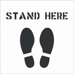 NMC - Facility Stencils Type: Message & Graphic Message Type: Instructions - Apex Tool & Supply