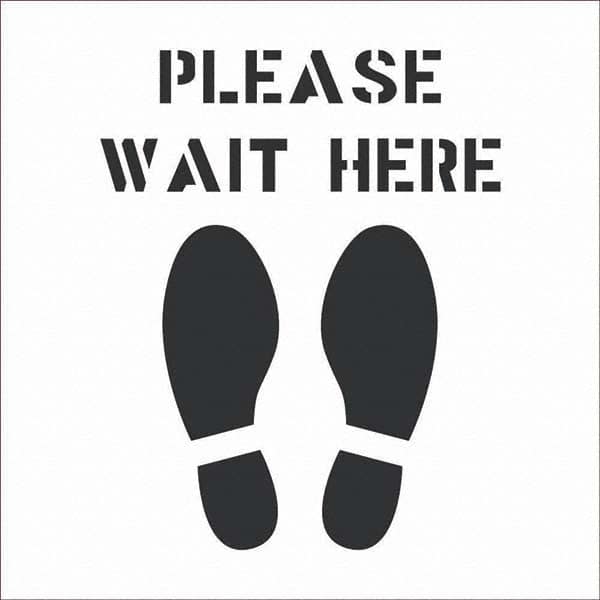 NMC - Facility Stencils Type: Message & Graphic Message Type: Instructions - Apex Tool & Supply