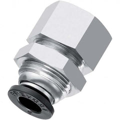 Prevost - Plastic Push-To-Connect Tube Fittings Type: Union Tee Tube Outside Diameter (Inch): 1/4 - Apex Tool & Supply