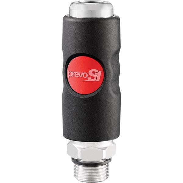 Prevost - Pneumatic Hose Fittings & Couplings Type: Coupler Thread Size: 3/8 - Apex Tool & Supply