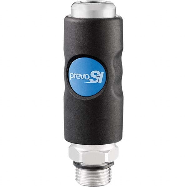 Prevost - Pneumatic Hose Fittings & Couplings Type: Coupler Thread Size: 3/8 - Apex Tool & Supply
