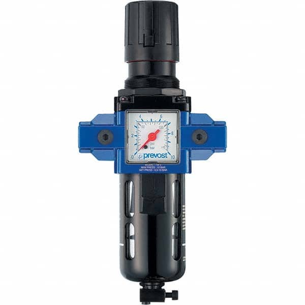 Prevost - Filter, Regulator & Lubricator (FRL) Units Configuration: 1 Pc. Filter/Regulator Body Type: Standard - Apex Tool & Supply