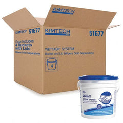 Kimtech - Wipe Dispensers For Use With: Kimtech WetTask 6001, 6211, 6411, & 6471 Dispenser Style: Manual - Apex Tool & Supply