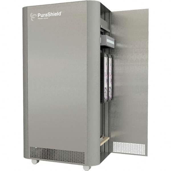 PuraShield - 1 Speed, 25" Wide x 58" High x 30" Deep, Three-Stage Filtering System - Apex Tool & Supply