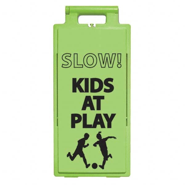 PRO-SAFE - Cone & A Frame Floor Signs Shape: A-Frame Type: Accident Prevention - Apex Tool & Supply