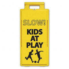 PRO-SAFE - Cone & A Frame Floor Signs Shape: A-Frame Type: Accident Prevention - Apex Tool & Supply