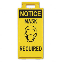 PRO-SAFE - Cone & A Frame Floor Signs Shape: A-Frame Type: Accident Prevention - Apex Tool & Supply