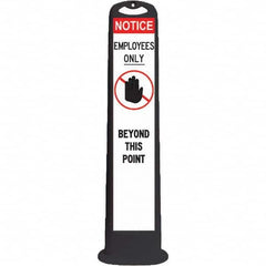 PRO-SAFE - Traffic Barrels, Delineators & Posts Type: Vertical Panel Material: HDPE - Apex Tool & Supply
