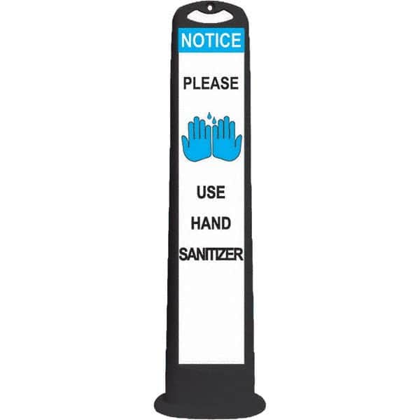 PRO-SAFE - Traffic Barrels, Delineators & Posts Type: Vertical Panel Material: HDPE - Apex Tool & Supply