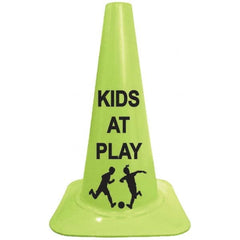 PRO-SAFE - Traffic Cones Type: Sport Cone Color: Lime - Apex Tool & Supply