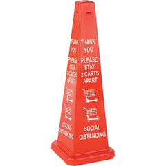 PRO-SAFE - Traffic Cones Type: Cone Color: Orange - Apex Tool & Supply