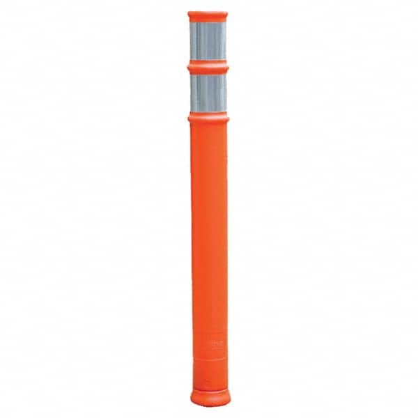 PRO-SAFE - Traffic Barrels, Delineators & Posts Type: Delineator Post Material: HDPE - Apex Tool & Supply