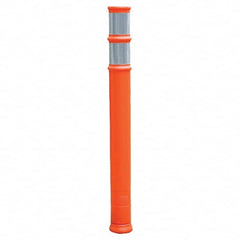 PRO-SAFE - Traffic Barrels, Delineators & Posts Type: Delineator Post Material: HDPE - Apex Tool & Supply