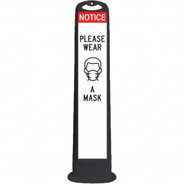 PRO-SAFE - Traffic Barrels, Delineators & Posts Type: Vertical Panel Material: HDPE - Apex Tool & Supply