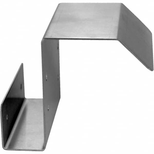 Made in USA - 4" Long x 4" Wide, Stainless Steel Foot Pull - Apex Tool & Supply
