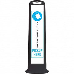 PRO-SAFE - Traffic Barrels, Delineators & Posts Type: Vertical Panel Material: HDPE - Apex Tool & Supply