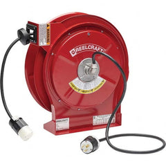 Reelcraft - Cord & Cable Reels End Type: Twist Lock Receptacle Cable Length (Feet): 50 - Apex Tool & Supply