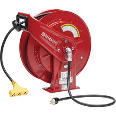 Reelcraft - Cord & Cable Reels End Type: Triple-Tap Outlet Cable Length (Feet): 100 - Apex Tool & Supply