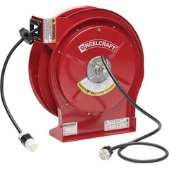 Reelcraft - Cord & Cable Reels End Type: Single Outlet Cable Length (Feet): 50 - Apex Tool & Supply