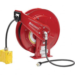 Reelcraft - Cord & Cable Reels End Type: Duplex GFCI Cable Length (Feet): 75 - Apex Tool & Supply