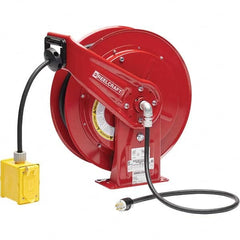 Reelcraft - Cord & Cable Reels End Type: Duplex Outlet Box with GFCI Cable Length (Feet): 100 - Apex Tool & Supply