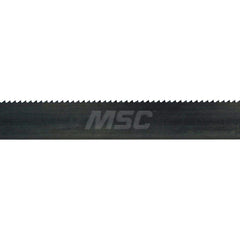 Welded Bandsaw Blade: 9' 11-1/4″ Long, 1/4″ Wide, 0.025″ Thick, 6 TPI Carbon Steel, Toothed Edge